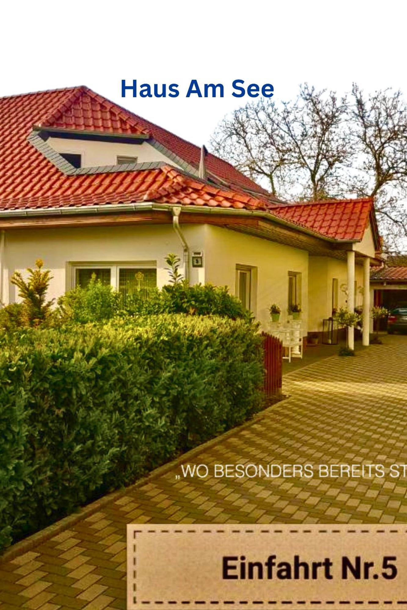 Haus Am See Bernburg Kültér fotó